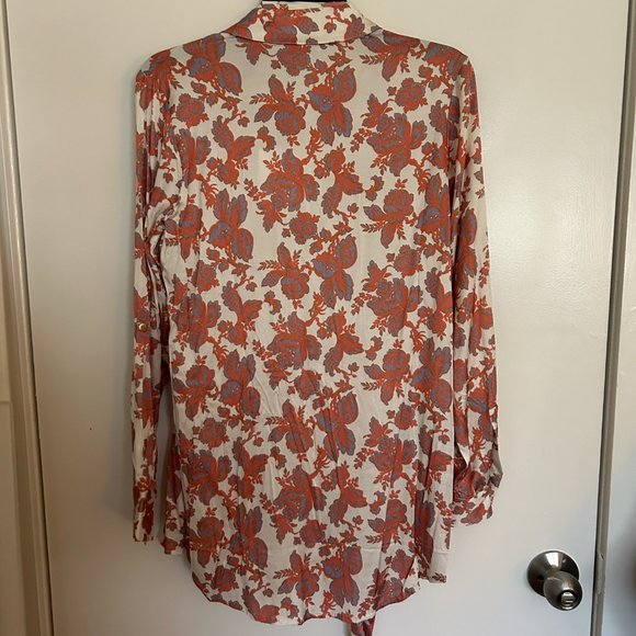 NWT Chloe Kristyn tie-waist blouse, size S - Picture 4 of 4